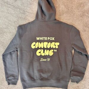 White Fox Comfort Club Oversized Hoodie